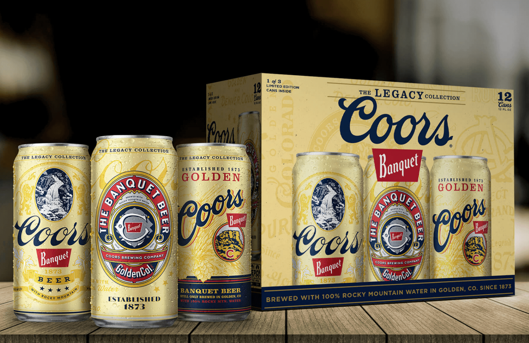 Coors Banquet cans