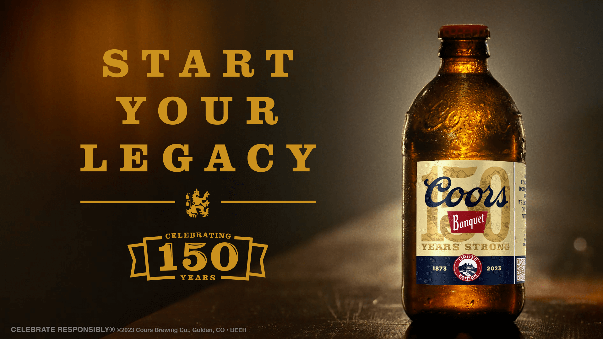 Star your legacy 150 title with a coors banquet bottle