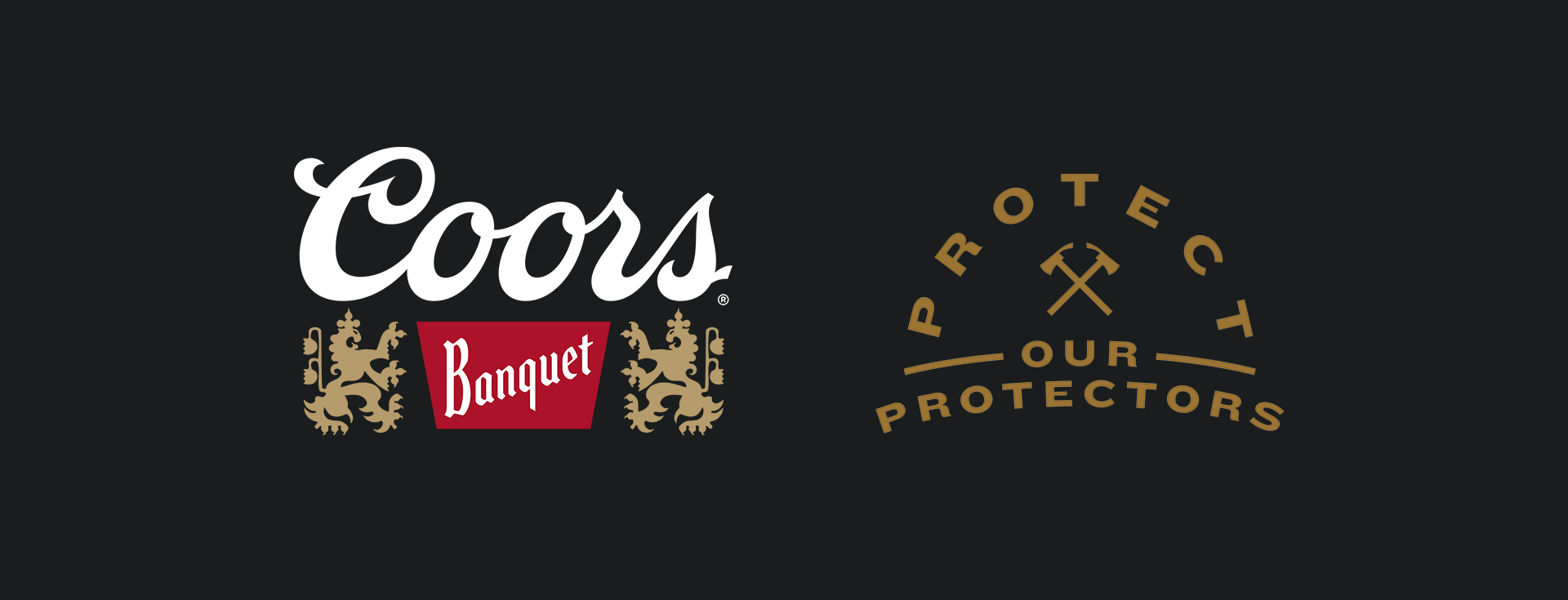 Coors Banquet and Protect Our Protectors Logos Image