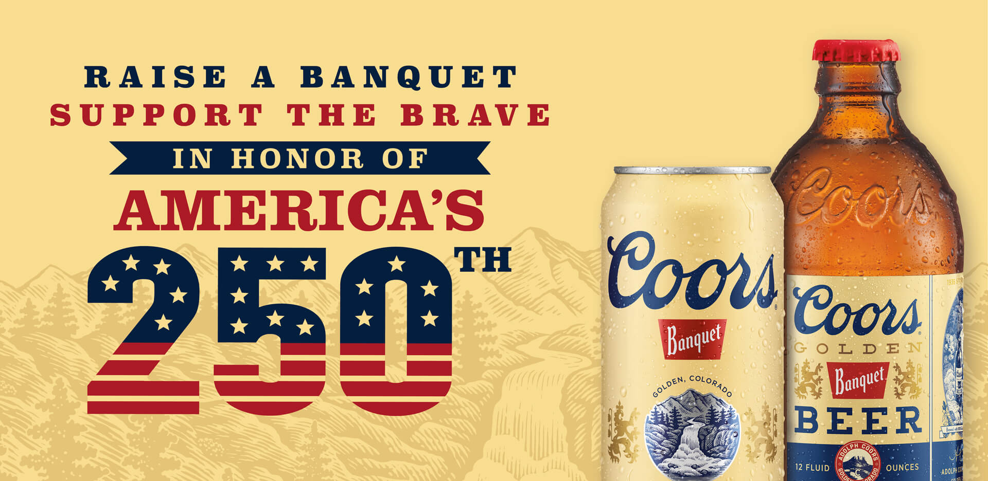 Coors Banquet - Banquet for brave
