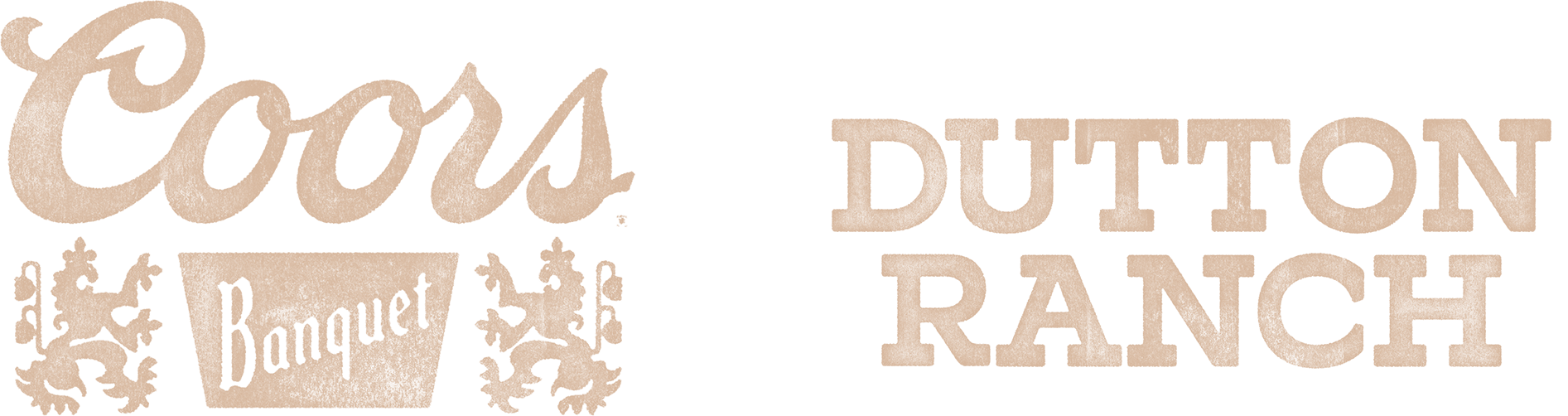 Coors Banquet and Dutton Ranch logo