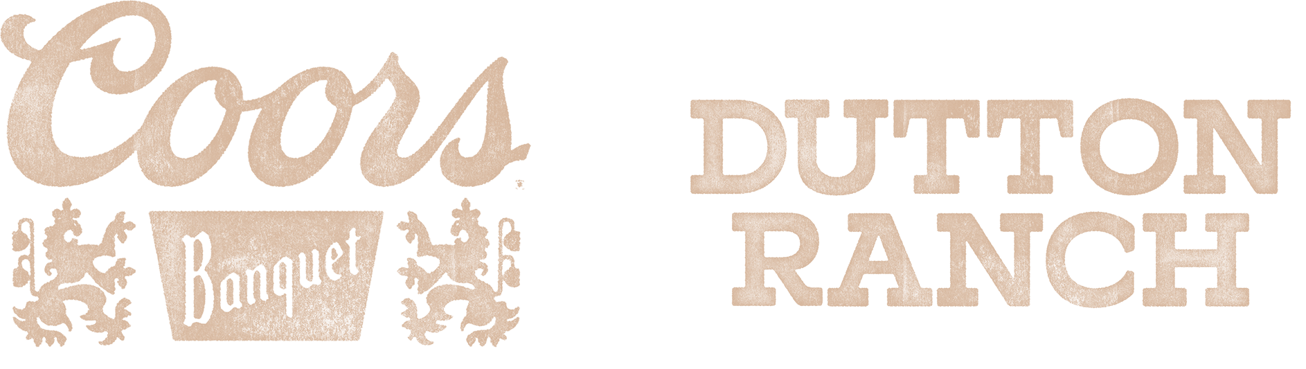 Coors Banquet and Dutton Ranch logo